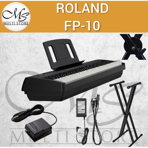 Digital Piano - Roland Fp10 - Roland Fp 10 - Stand - Garansi Resmi