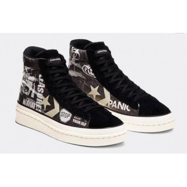 Converse x Pleasures Pro Leather Mid