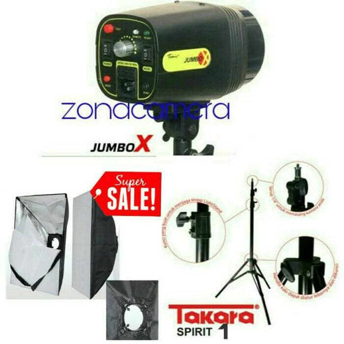 PREMIUM PROMO Paket Tronic Jumbo X single Zona Softbox Murah