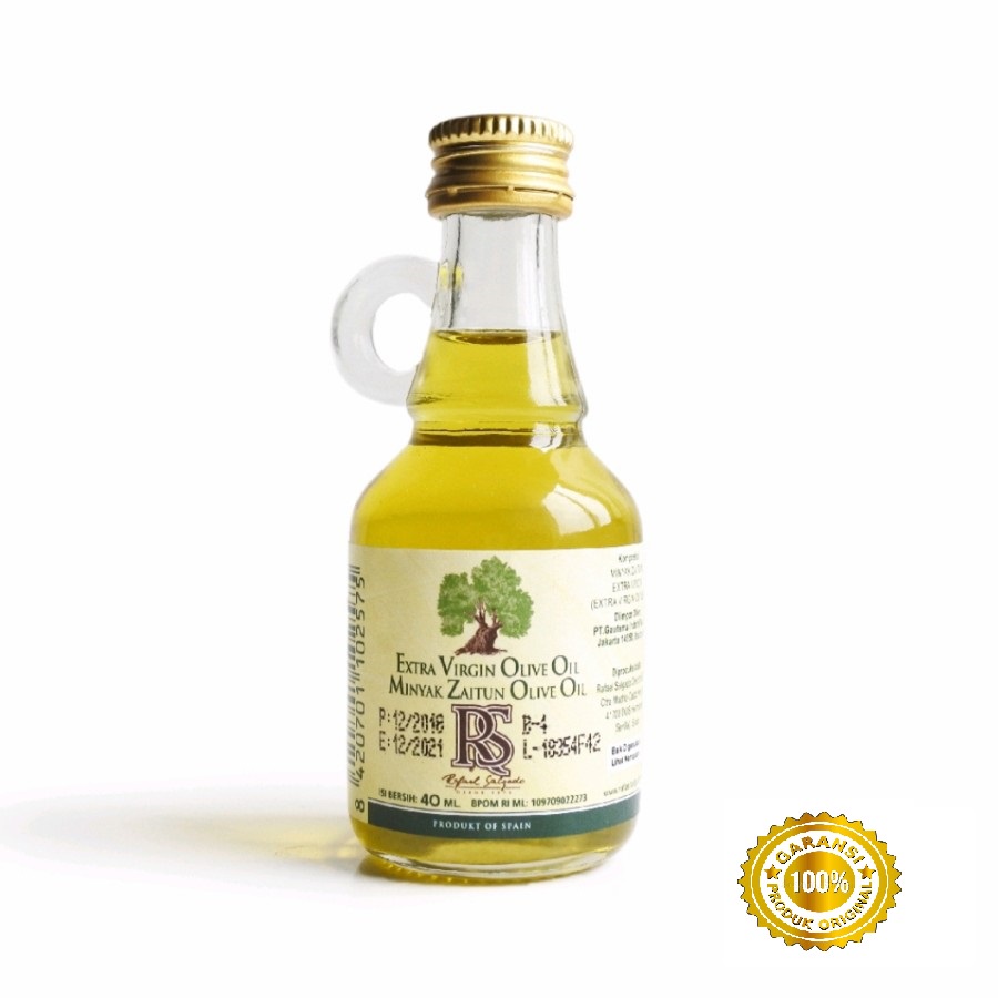 

Rafael Salgado Minyak Zaitun Extra Virgin Olive Oil Glass Bottle 40 ml
