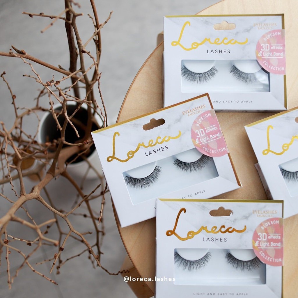 Loreca Lashes Blossom Collection 3D Effects- Bulu Mata Palsu