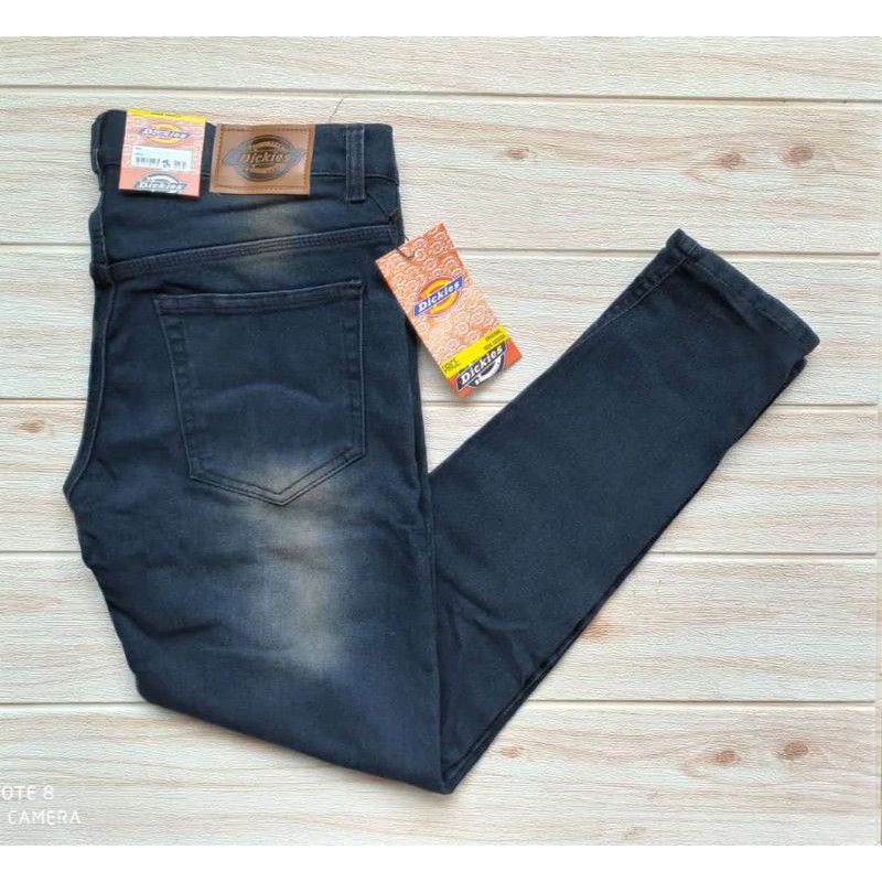 CELANA JEANS SLIMFIT PANJANG BAHAN MELAR/NGARET