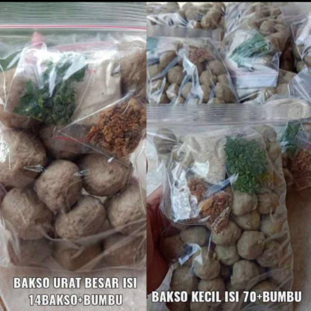 

Baso frozen bumbu