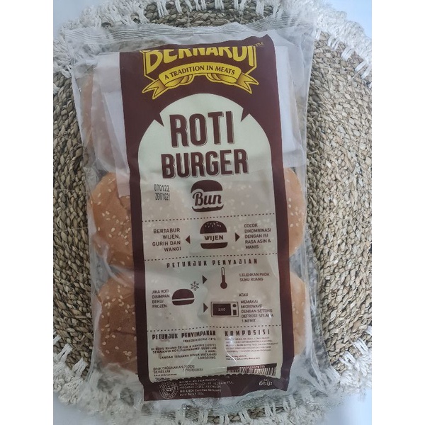 

Bernardi Roti Burger Wijen Isi 6 Pcs