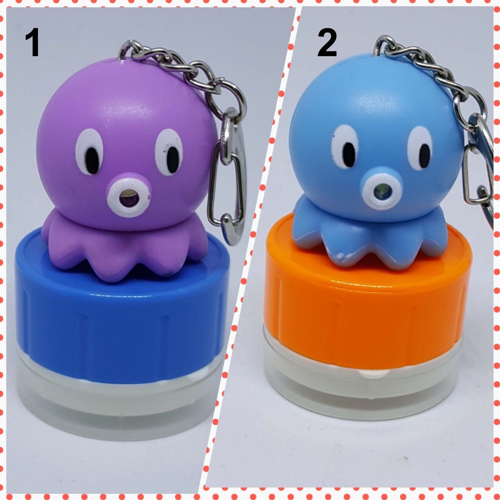 

custom stamp / stempel nama light and sounds karakter Squid