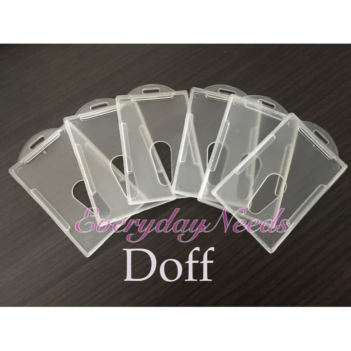 

Tempat ID Card Frame Casing ID Card Holder / Name Tag &#40-1box=100pcs&#41-