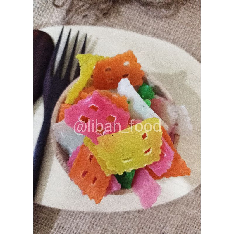 KERUPUK MENTAH 250g / KERUPUK SEBLAK /  LIBANFOOD