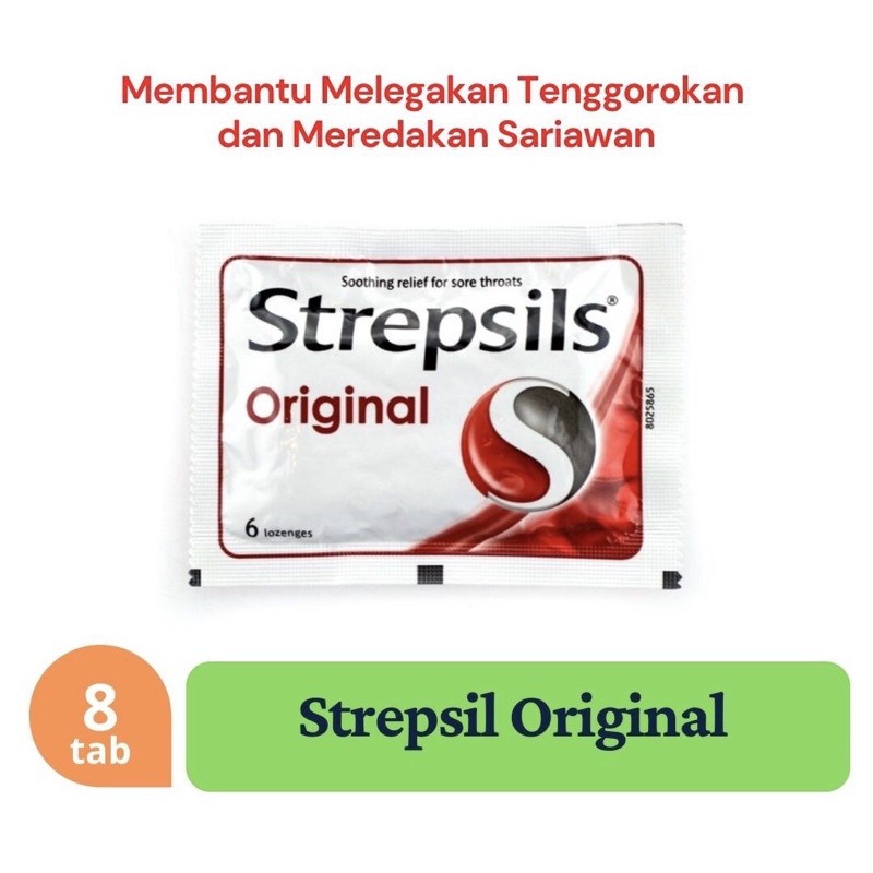 

Strepsils Original - Permen Pelega Tenggorokan