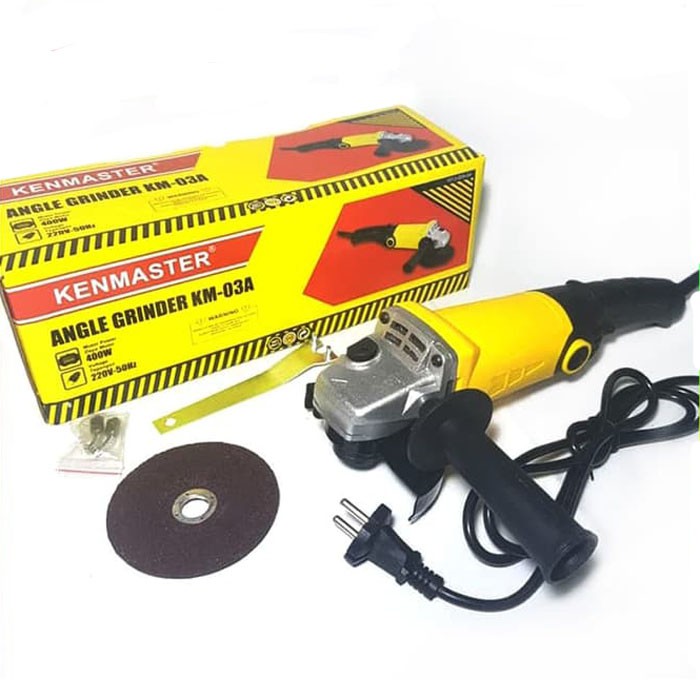 Industrial Kenmaster Angle Hand Grinder KM-03A Mesin Gerinda Tangan