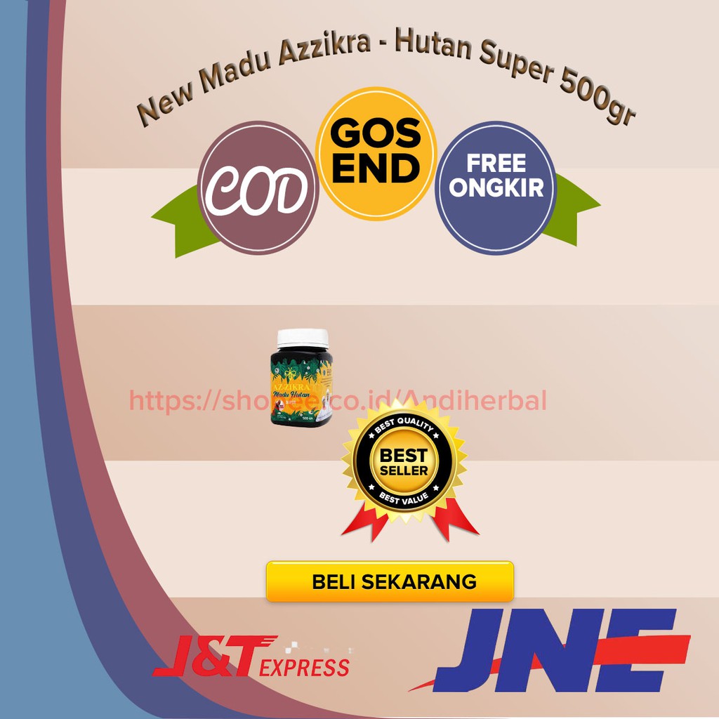 

New Madu Azzikra - Hutan Super 500gr