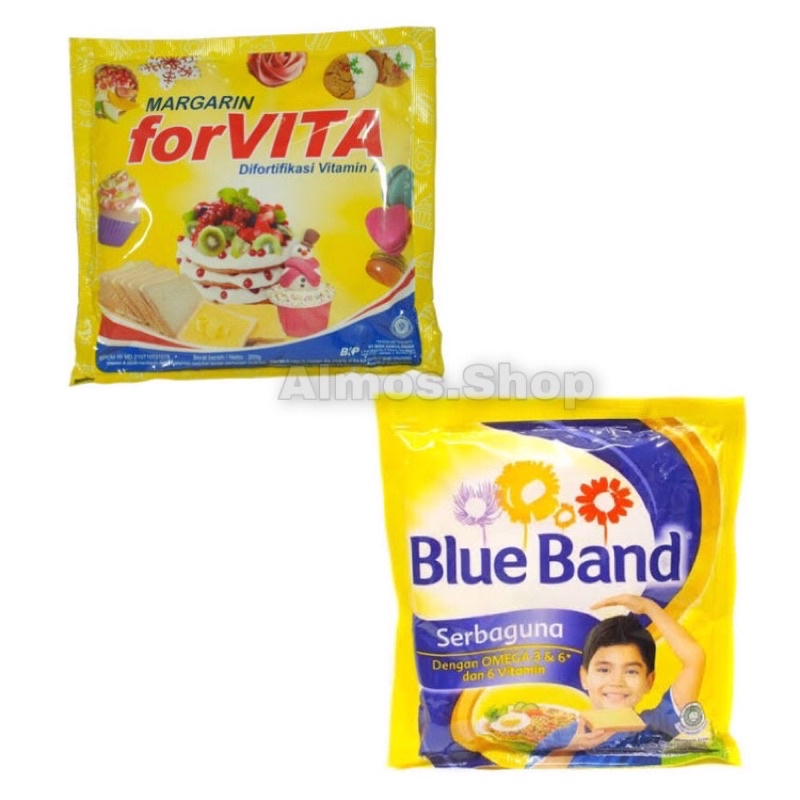 

Margarine Serbaguna BLUE BAND / ForVITA 200gr