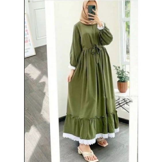 Baju muslim terbaru - Dress-gamis remaja