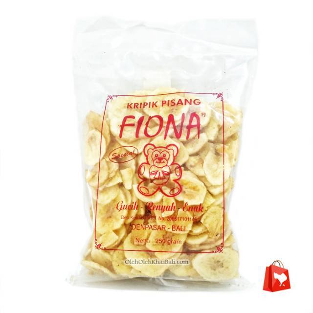 

Kripik Pisang Madu Fiona 250gr