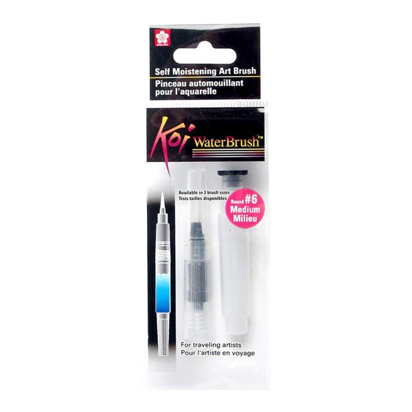 

(TERLARIS) SAKURA Koi Water Brush 4ml Medium (No.6)