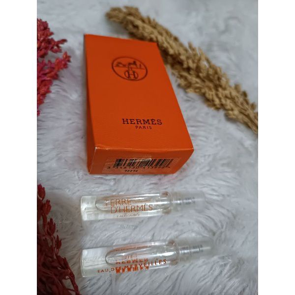 Terre D'HERMES 2 ml & Eau, Des MARVEILLES 2 ML