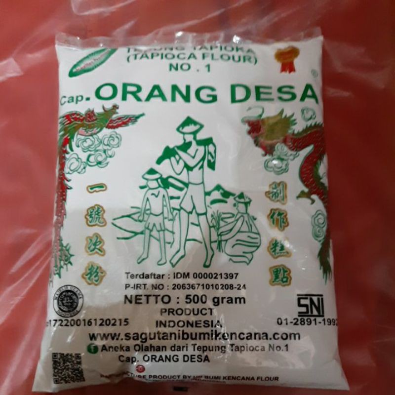 

tepung tapioka cap bumi kencana