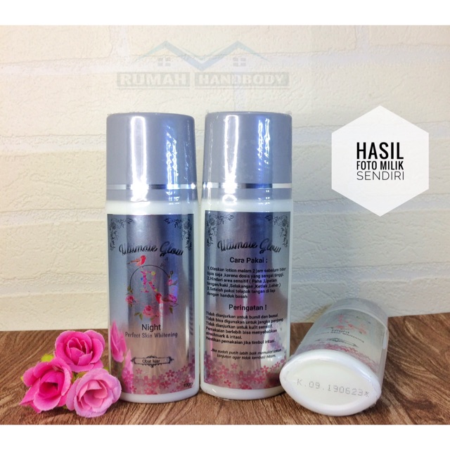 (NEW) LOTION PEMUTIH ULTIMATE GLOW [PUTIH DALAM 7 HARI]