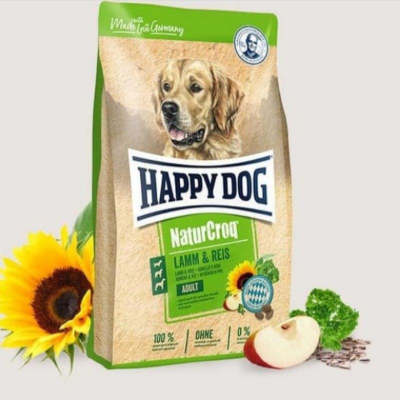 Happy Dog Naturcroq Adult Lamb 15kg (Ekspedisi) makanan anjing dewasa promo good dogfod happy dog