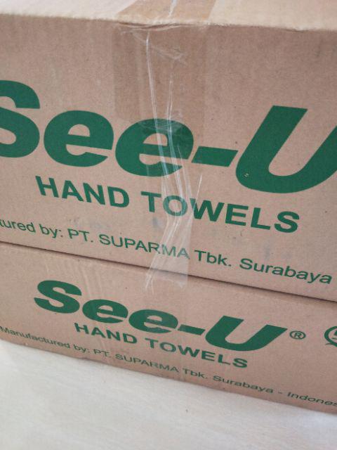 Tissue Hand Towel See U ( Grosir ) / Tissue Wastafel / Tissue Dapur