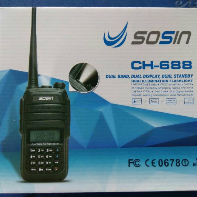 Ht dual band merk Sosin ch688