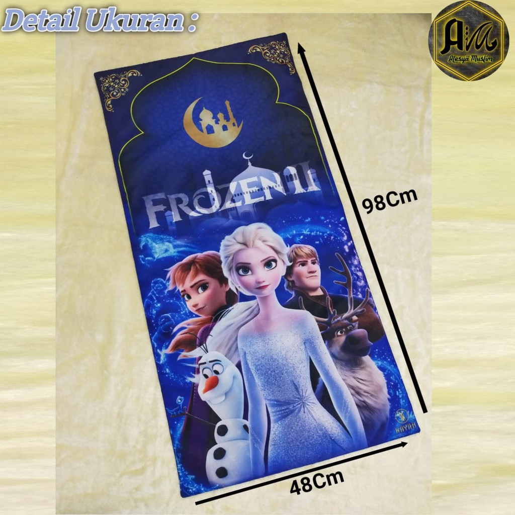 Sajadah Karakter Anak Frozen/Harga Grosir/Best Seller/Bisa COD