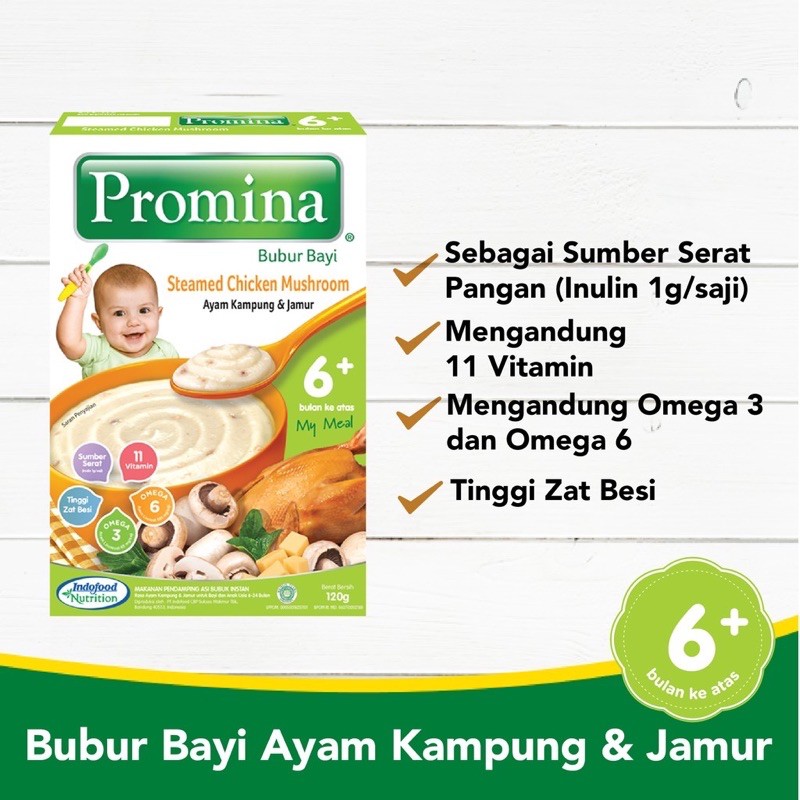 PROMINA / SUP MIE / BUBUR TIM / 6 MONTHS+ / 8 MONTHS+ / PROMINA