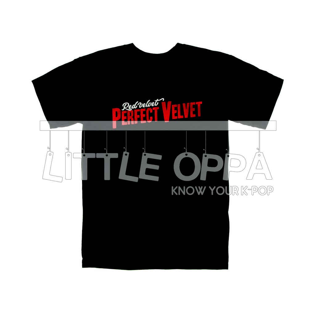 KAOS T-SHIRT RED VELVET PERFECT VELVET