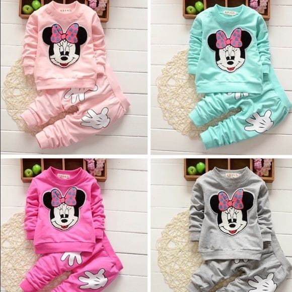 Baju Anak Motif M2 / Setelan Anak Perempuan / Baju Hangat anak Perempuan