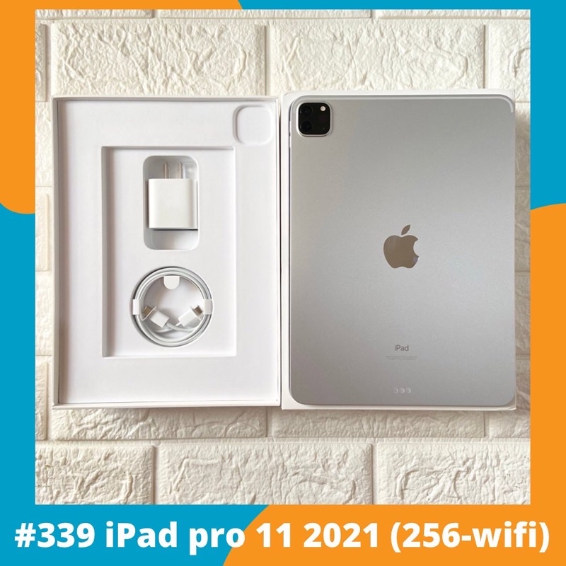 #339 iPad Pro 11 inch 2021 M1 MHQV3 SILVER 256gb wifi maret 2023