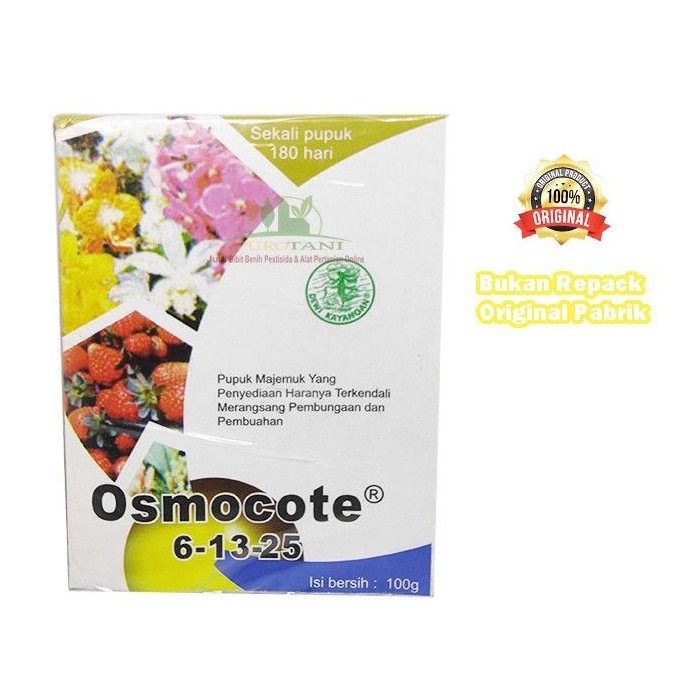 Pupuk Osmocote 6-13-25 100gram Dekastar 100gr Original Pabrik