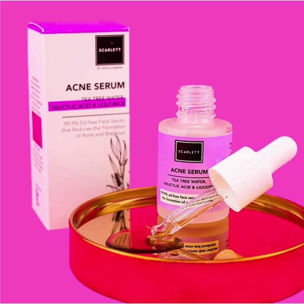 SCARLETT WHITENING Body lotion Charming, serum acne series, shower scrub, day&amp;night cream.