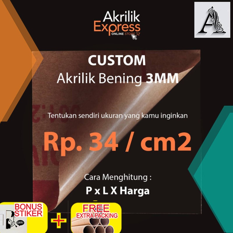 

Murah Akrilik potongan hitam doff