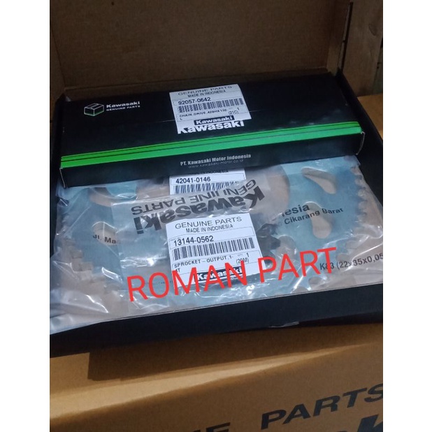 GIR GEAR SET KLX 150 BF ORIGINAL KAWASAKI