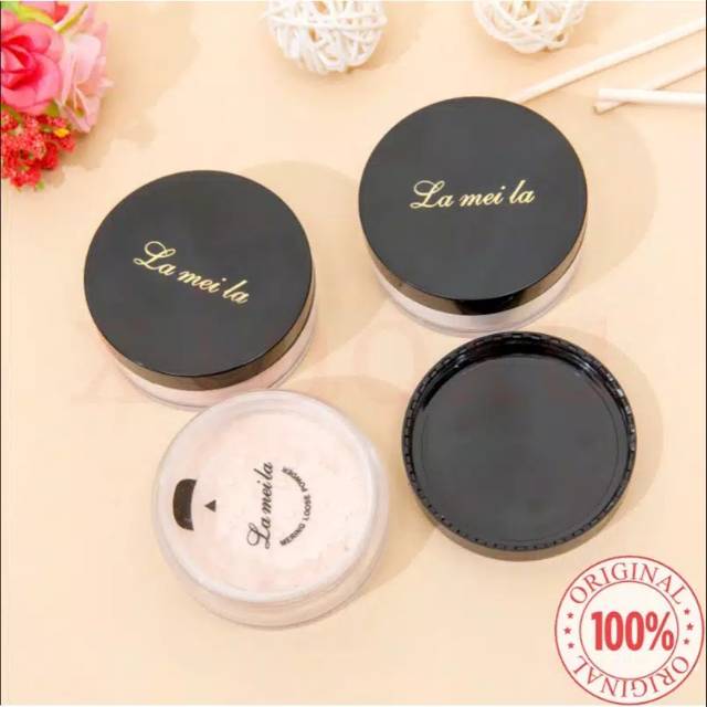 La Mei La ( Lameila ) Kosmetik Wanita Bedak Tabur Import