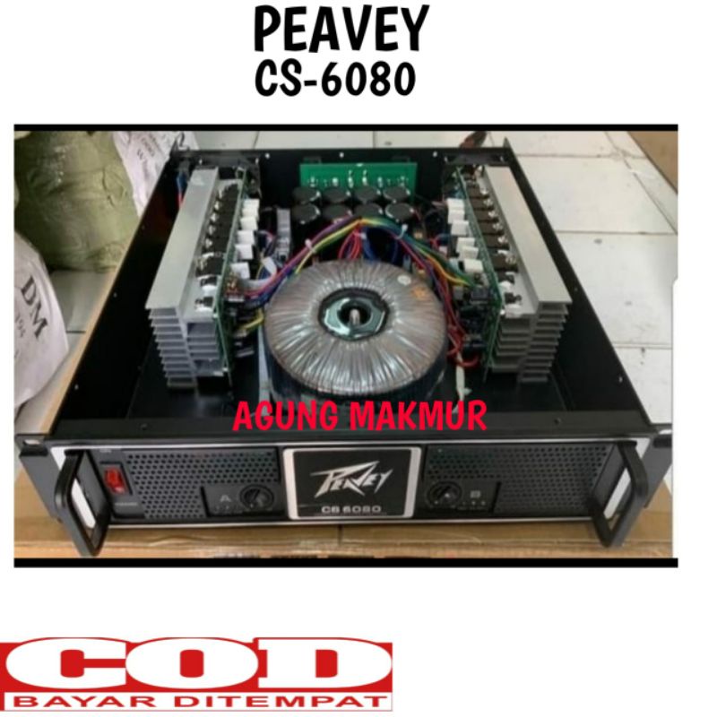 Power Peavey CS 6080 Amplifier Peavey CS6080 / Power Amplifier Peavey CS 6080