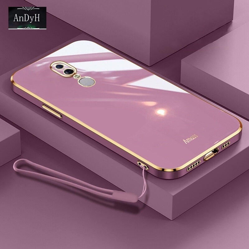 Soft case Hp Dengan Hiasan Berlian Imitasi Bahan Silikon Untuk OPPO F11