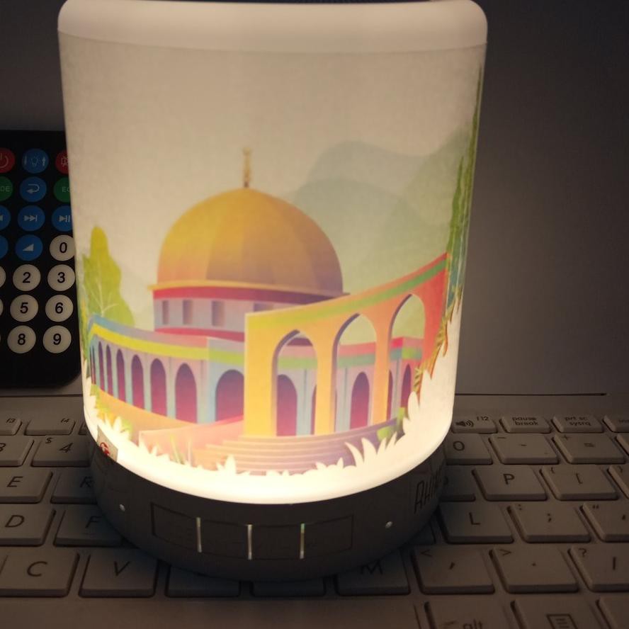 『Termurah』 - >> Speaker Murottal Al-Quran  30 JUZ LENGHKAP - RHIMOA V600 TOUCH LAMP - Plus REMOTE ..