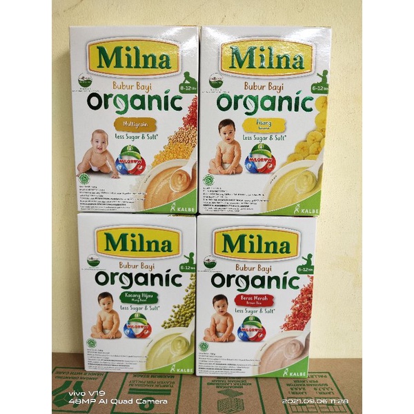 Milna bubur organik 120 gr