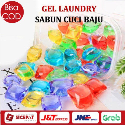 Laundry Detergent Gel Ball / Sabun Cuci Baju Antiseptik / Deterjent Pakaian