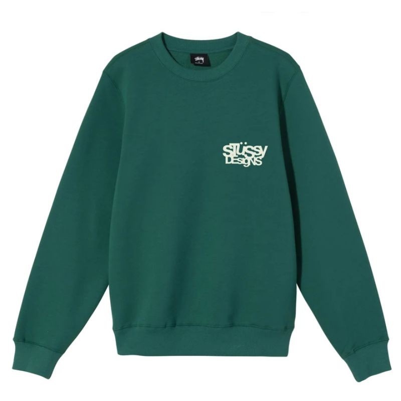 S - XXXXXL(6XL) Sweater STUSSY DESIGN BIGSIZE Sweatshirt Oversize Streetwear Urban Style CrewNeck Jumbo Pria Wanita Harajuku Loose Long Sleeve