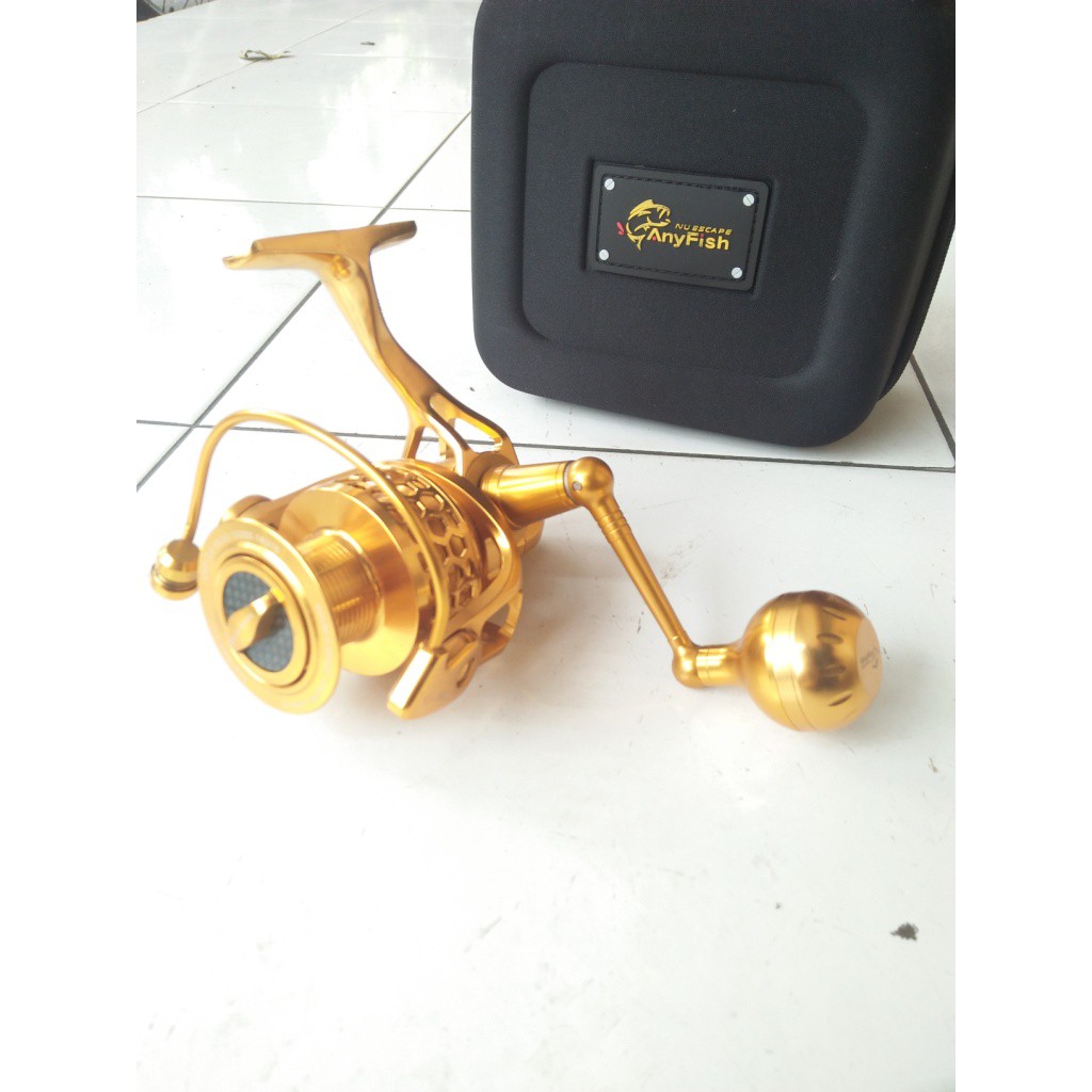 Reel Pancing Anyfish Metal X 4000 Reel Power handle