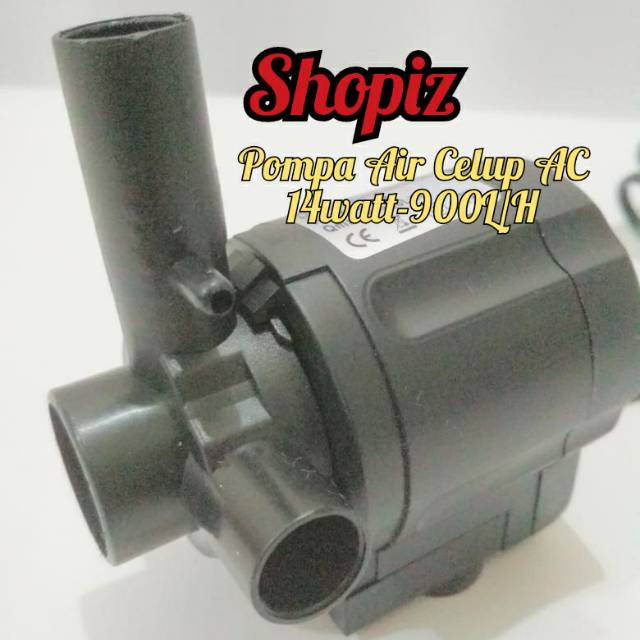 Pompa Air Celup Mini Ac Helic Aquarium Hidroponik 14w 900l H Eu Plug Shopee Indonesia