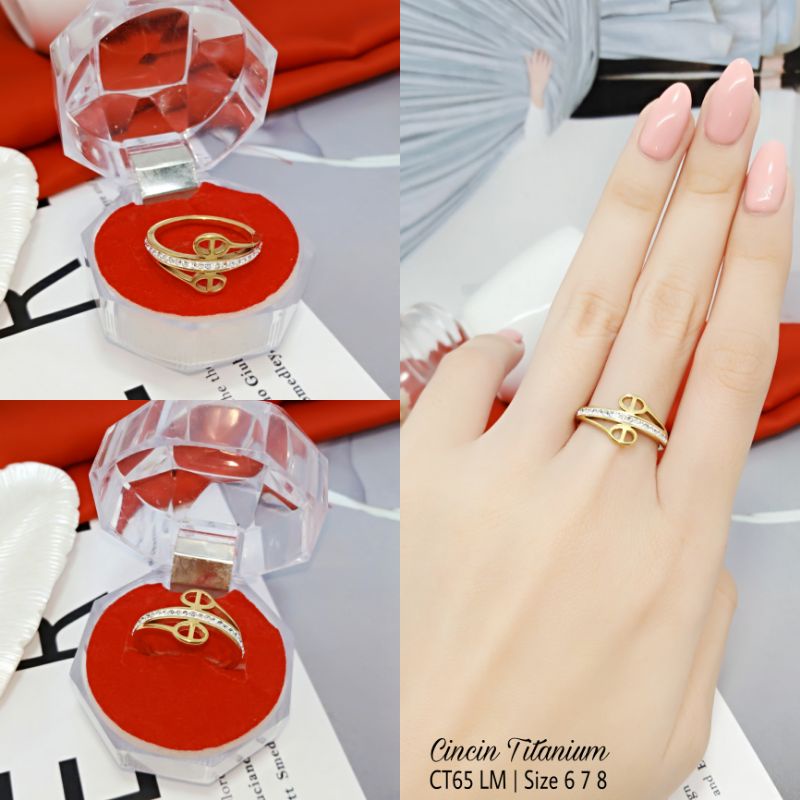 Cincin Titanium Wanita CT65 LM