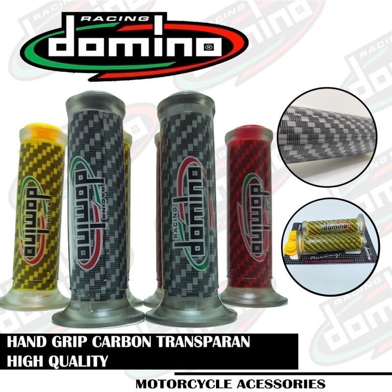 Handgrip Domino thailand import set kiri kanan empuk berkualitas cocok semua motor