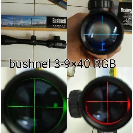 TELESKOP BUSHNELL 3-9x40 atau BSA