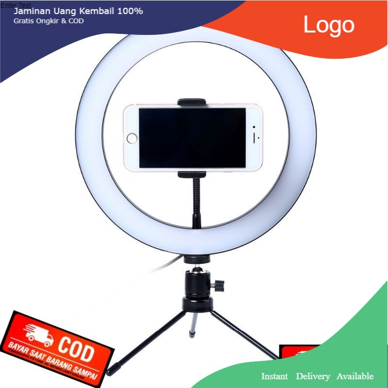 Ring Light LED Selfie 120 LED 10 Inch - RL-128 tiktok