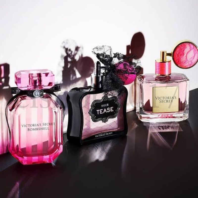 VICTORIA'S SECRET VS EAU DE PARFUM EDP PARFUM 75 ML MIX PENGHARUM BADAN PINK BOMBSHELL NIGHTS SUNDRENCHED SUMMER WILDFLOWER RAPTURE XO, VICTORIA LOVE IS HEAVENLY BREATHLESS SUPER MODEL BY VICTORIA