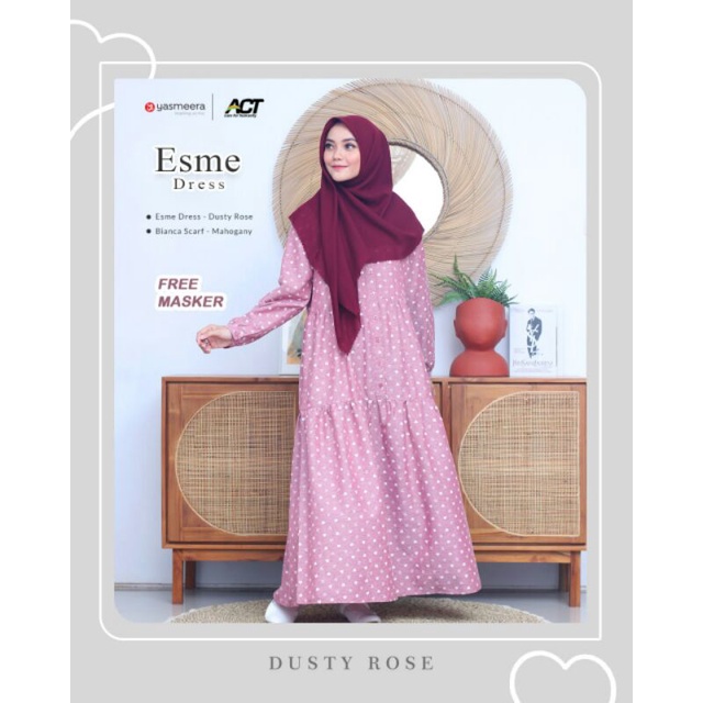 Esme Dress by Yasmeera Free Masker