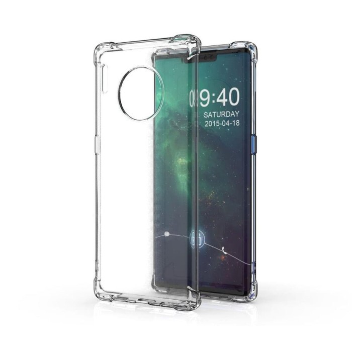 Soft Case Silikon Huawei Mate 30 Pro Bening Transparant Airbag Anti Crack Tebal