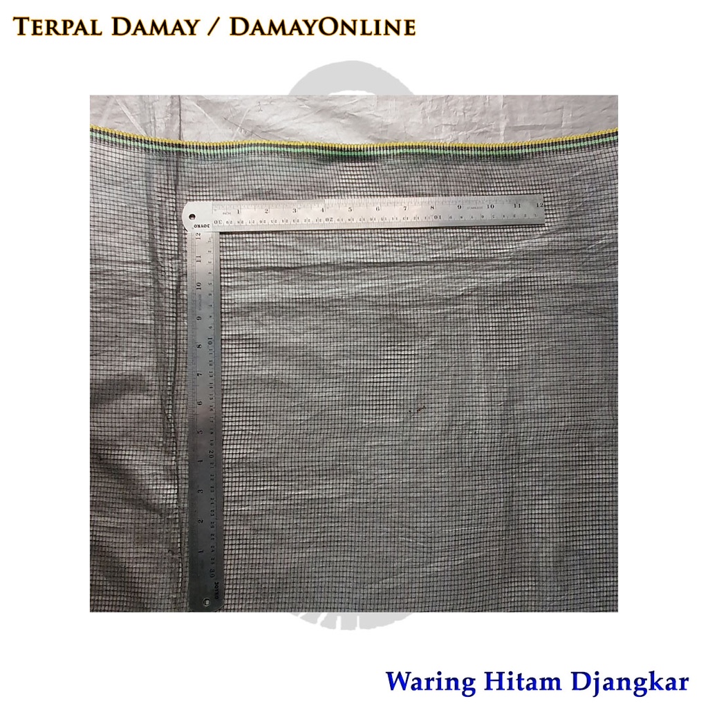 Jual Waring Hitam Djangkar / Meter Panjang ( Harga Per Meter Panjang